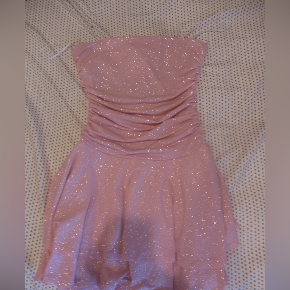 Windsor Light Pink Strapless Dress
